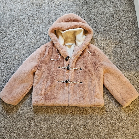 Golden Goose Tsubaki Faux Fur In Pink Size XS - Picture 2 of 12